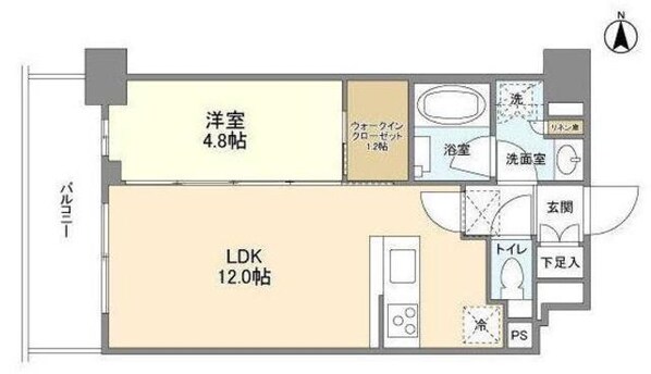 コンフォリア桜上水の物件間取画像